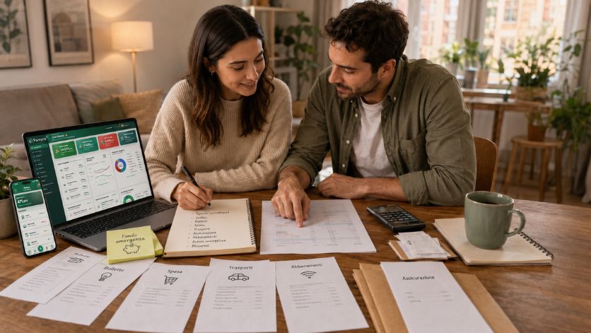 Come dividere le spese in coppia senza litigare